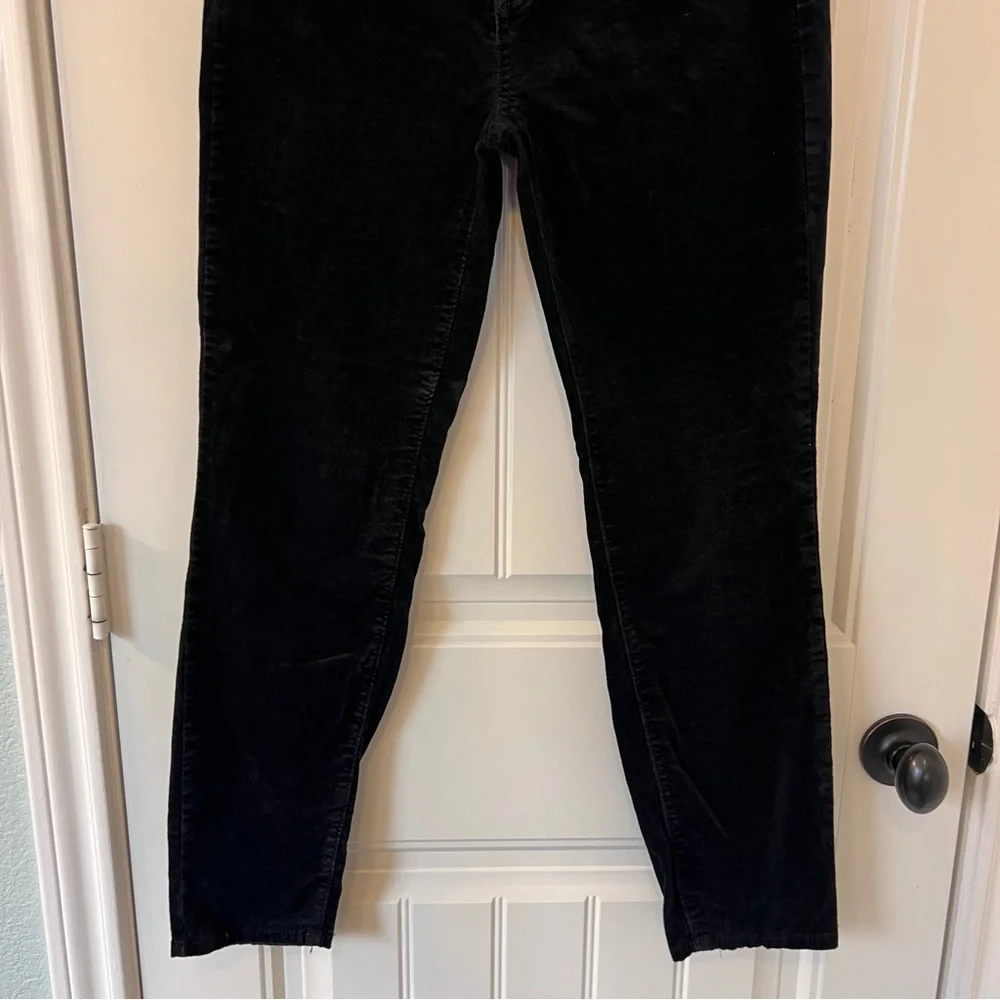LOFT Black Corduroy Skinny Jeans Size 4 - Picture 7 of 14